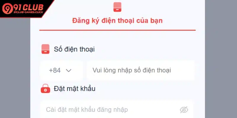 Perform 91 club register to start betting