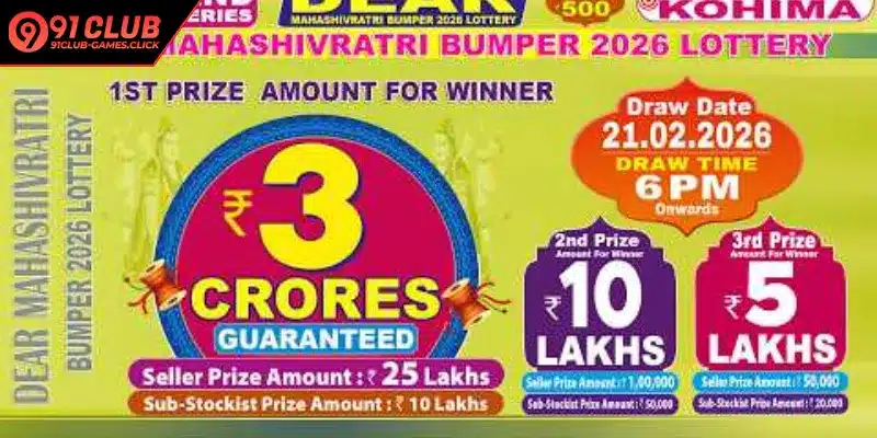 Nagaland State Lottery Schemes Offer Big Cash Prizes